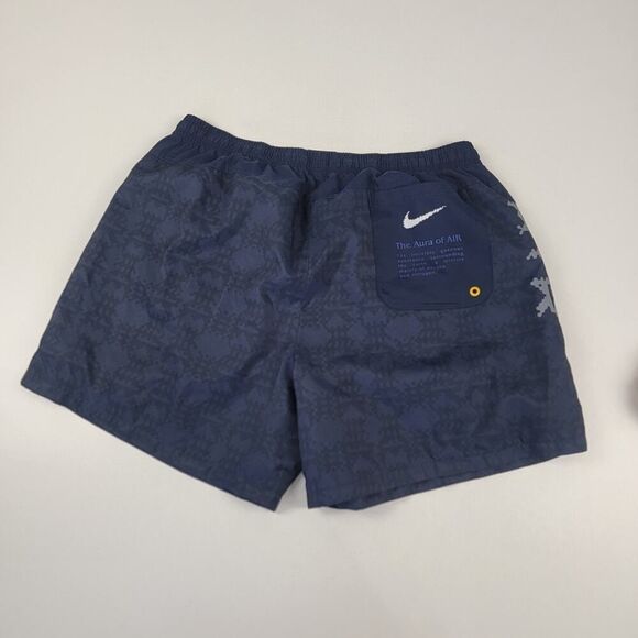 Nike Men’s 2XL Navy Blue Swim Trunks Lined Beach Athletic Shorts - Picture 8 of 10